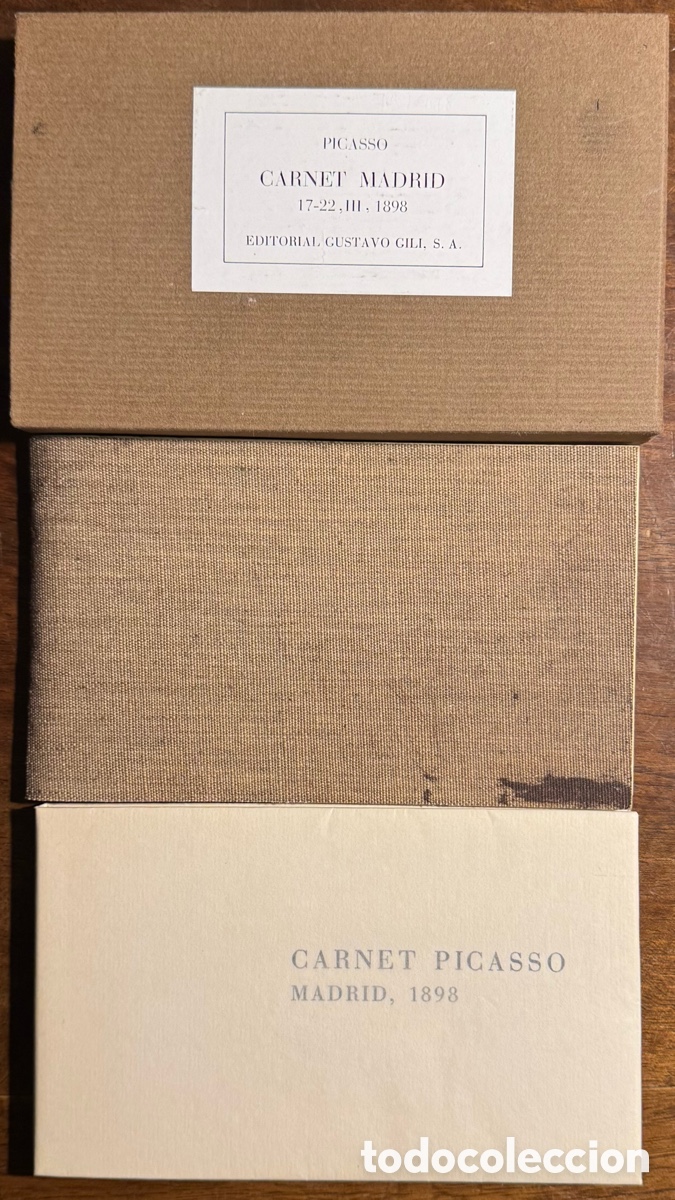 Libros de segunda mano: Carnet Picasso Madrid, 1898 - Foto 1