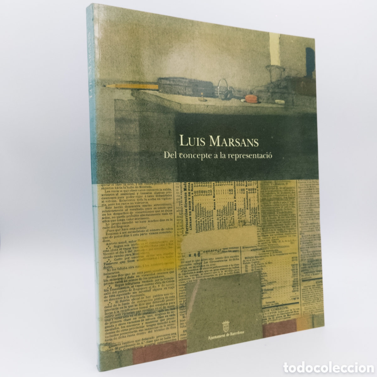 Gebrauchte B&uuml;cher: Luis MARSANS. Del concepte a la representaci&oacute;. Palau de la Virreina Ed. Ajuntament de Barcelona 1995