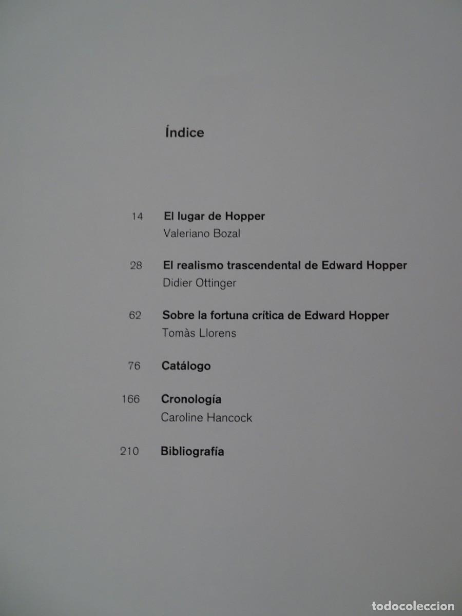 Libros de segunda mano: Cat&aacute;logos exposiciones Museo Thyssen. Hopper (2012) - Foto 2