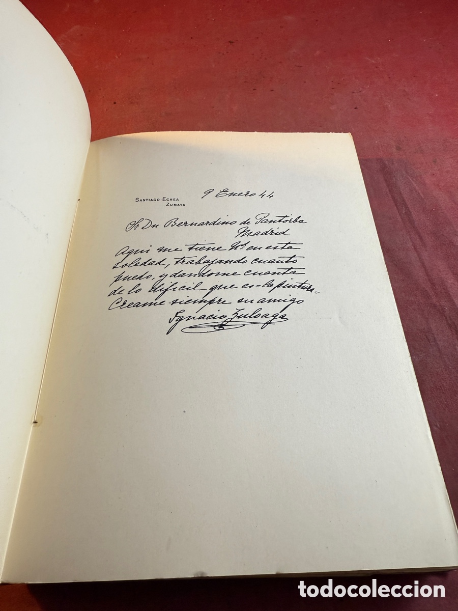 Libros de segunda mano: IGNACIO ZULOAGA. Bernardino de Pantorba - Foto 2