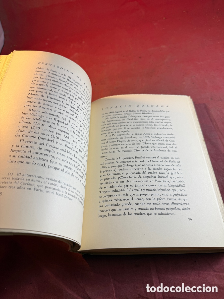 Libros de segunda mano: IGNACIO ZULOAGA. Bernardino de Pantorba - Foto 3