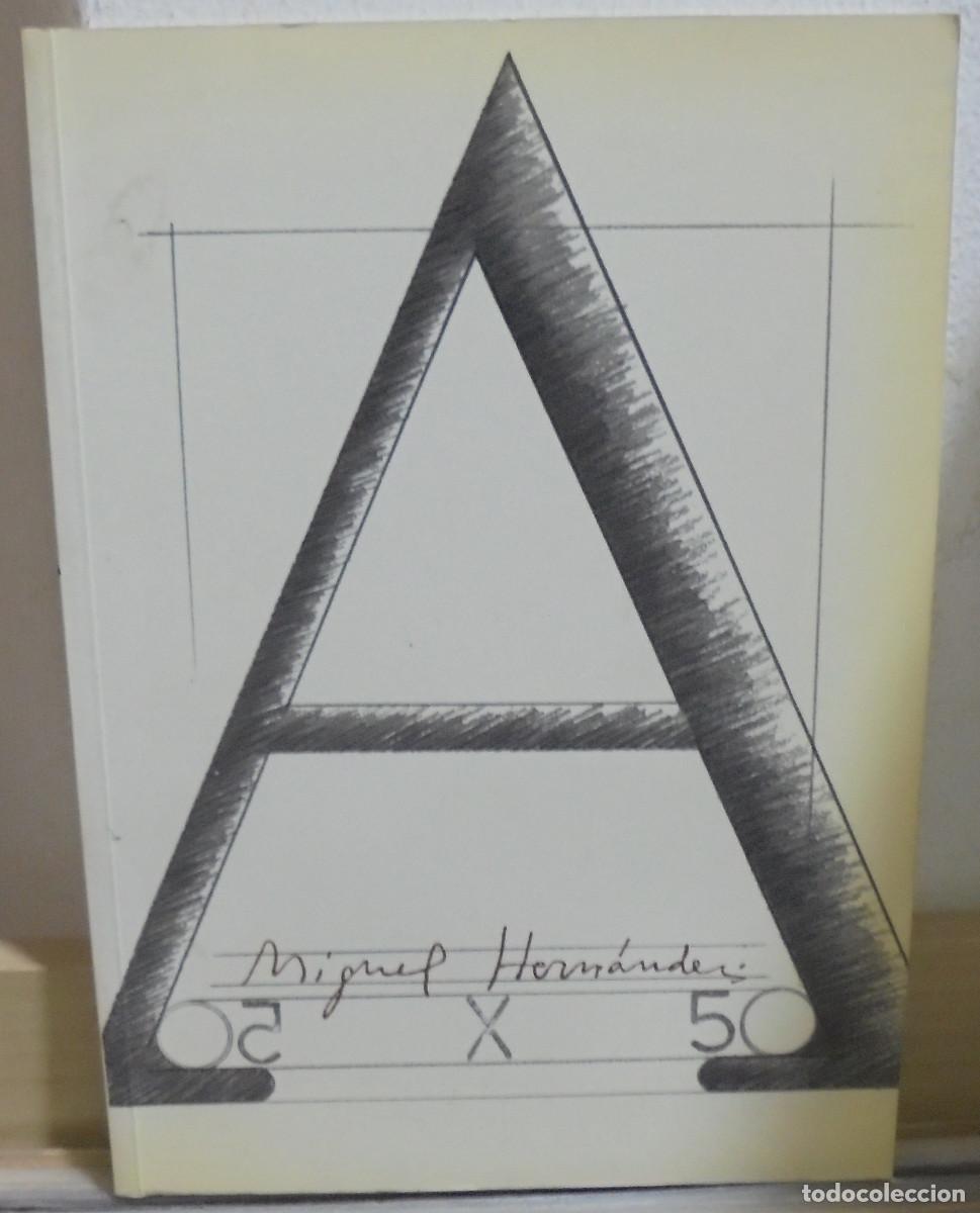 Libros de segunda mano: Miguel Hern&aacute;ndez. Homenaje. Cat&aacute;logo - Foto 1