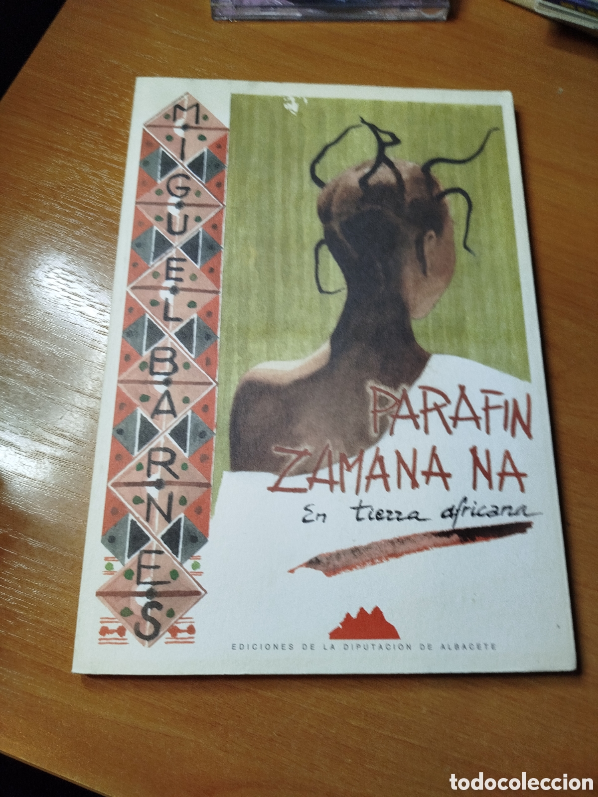 Libros de segunda mano: Miguel barnes. Parafin zamana na. En tierra africano. Diputaci&oacute;n de Albacete.