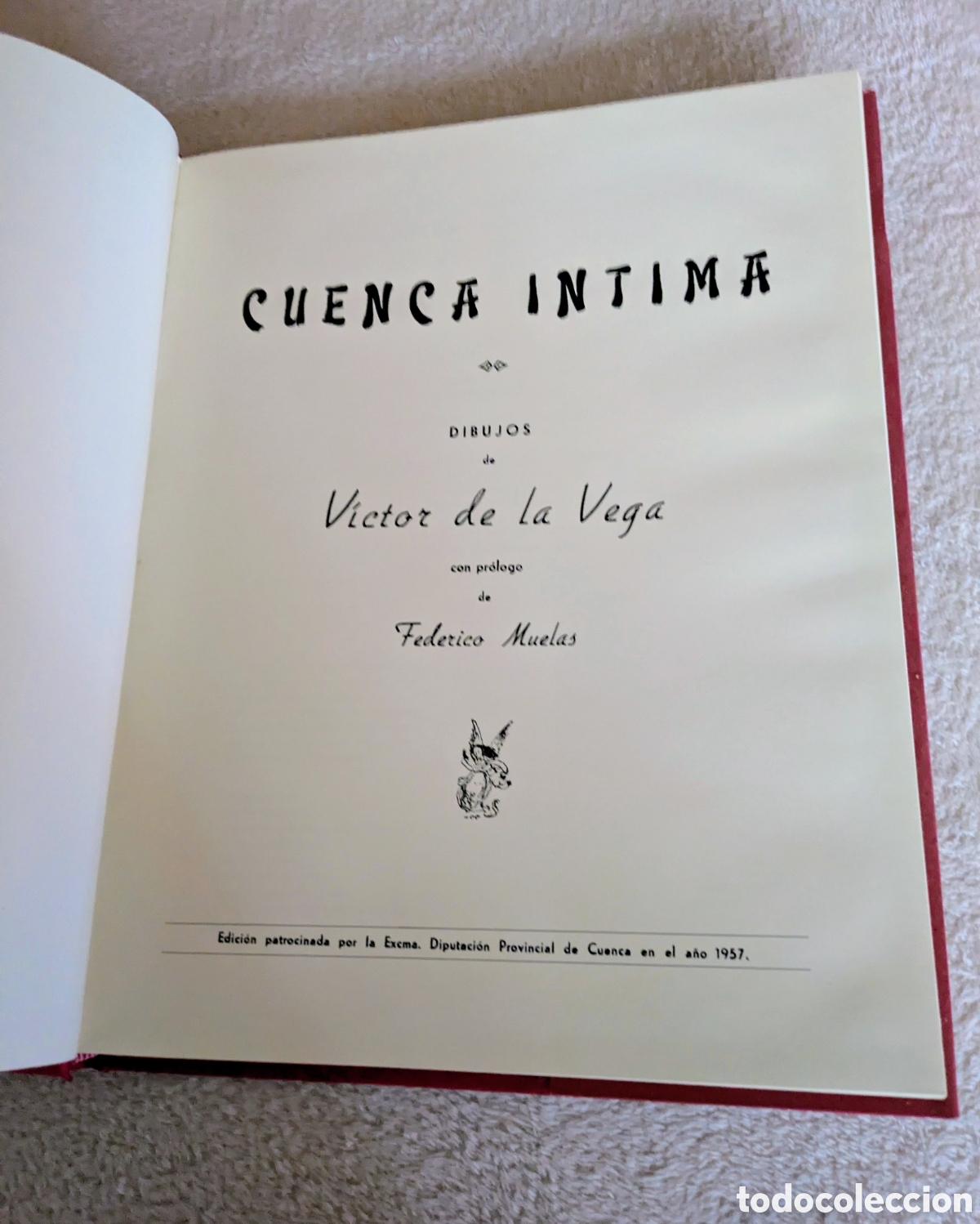 Libros de segunda mano: V&iacute;ctor de la Vega, Cuenca &iacute;ntima dibujos de - Foto 2