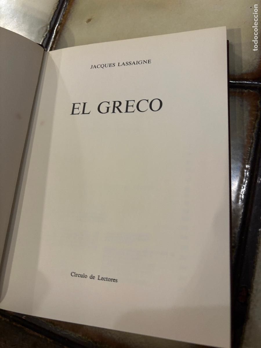 Libros de segunda mano: El Greco. Jacques Lassaigne. PEDIDO M&Iacute;NIMO 5&euro; - Foto 2