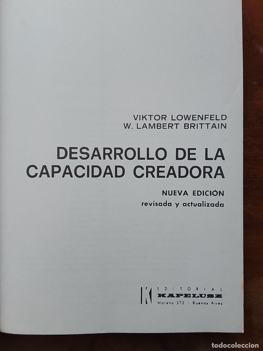Libros de segunda mano: Desarrollo de la capacidad creadora - Foto 3