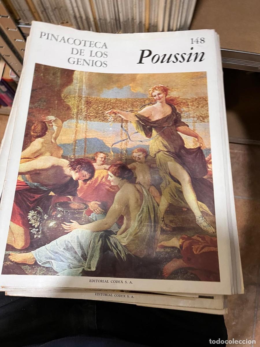 Libros de segunda mano: BLAS60D PINACOTECA DE LOS GENIOS libro de l&aacute;minas POUSSIN - Foto 1