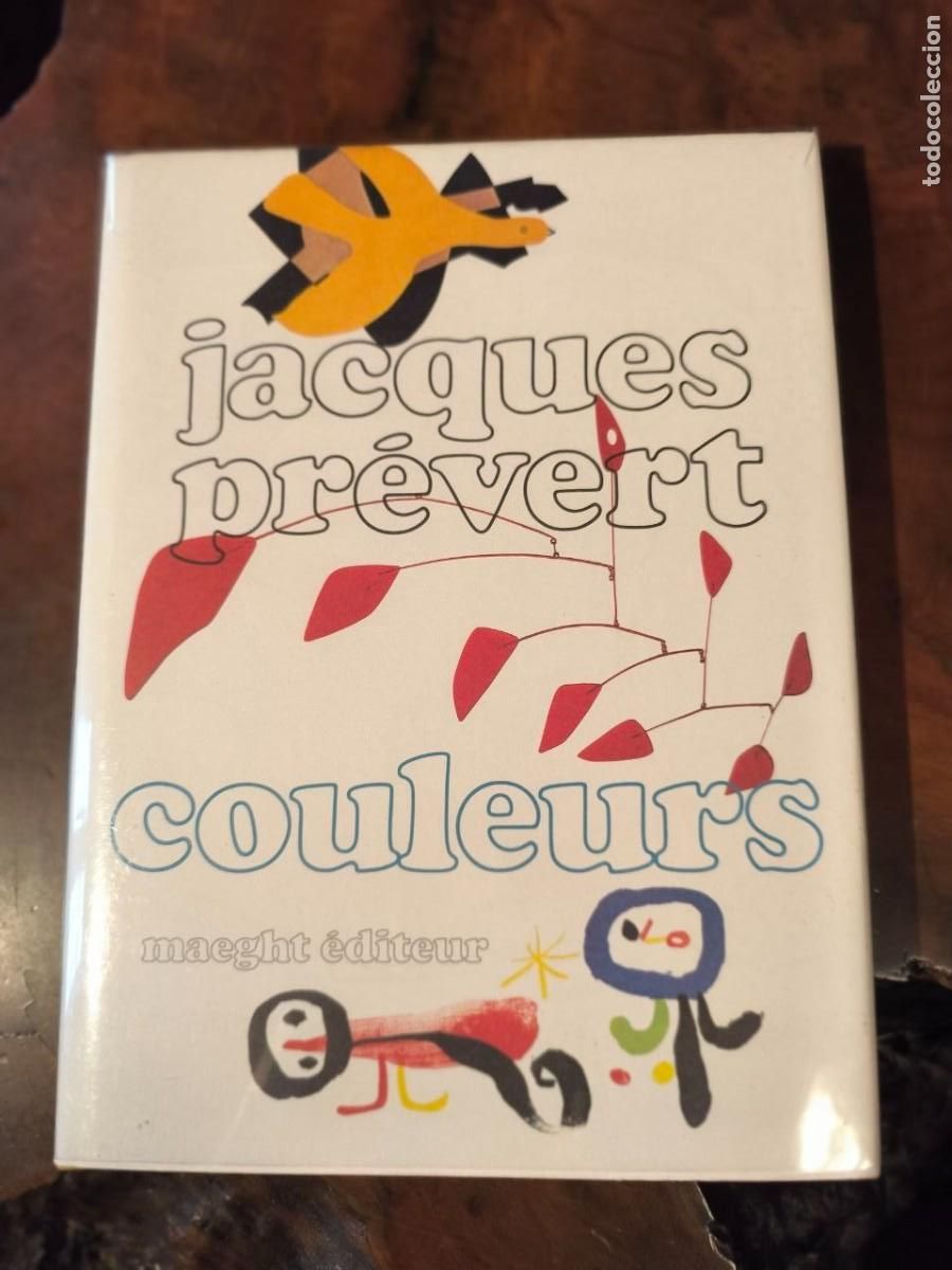 Libros de segunda mano: JOAN MIRO - JACQUES PREVERT - MAEGHT EDITOR 1981 - Foto 1