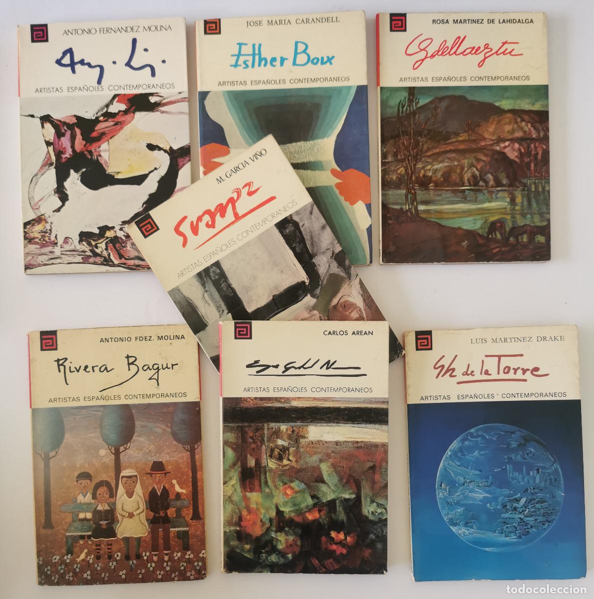 Libri di seconda mano: 7 Artistas Espa&ntilde;oles Gustavo de Maetzu Enrique-Gabriel Navarro Esther Boix Rivera Bagur jes&uacute;s Gonz&aacute;l