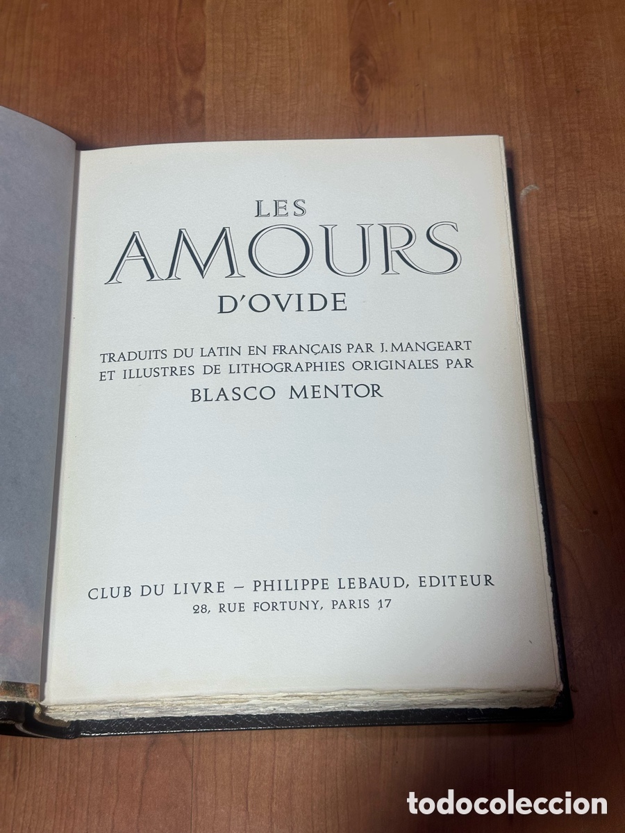 Libros de segunda mano: Libro Ovide Les Amours - Foto 2
