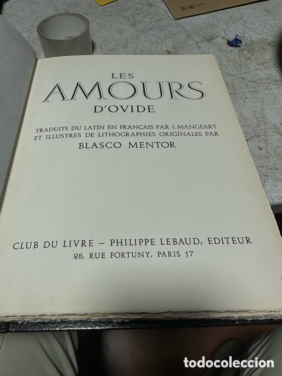 Libros de segunda mano: Libro Ovide Les Amours - Foto 11