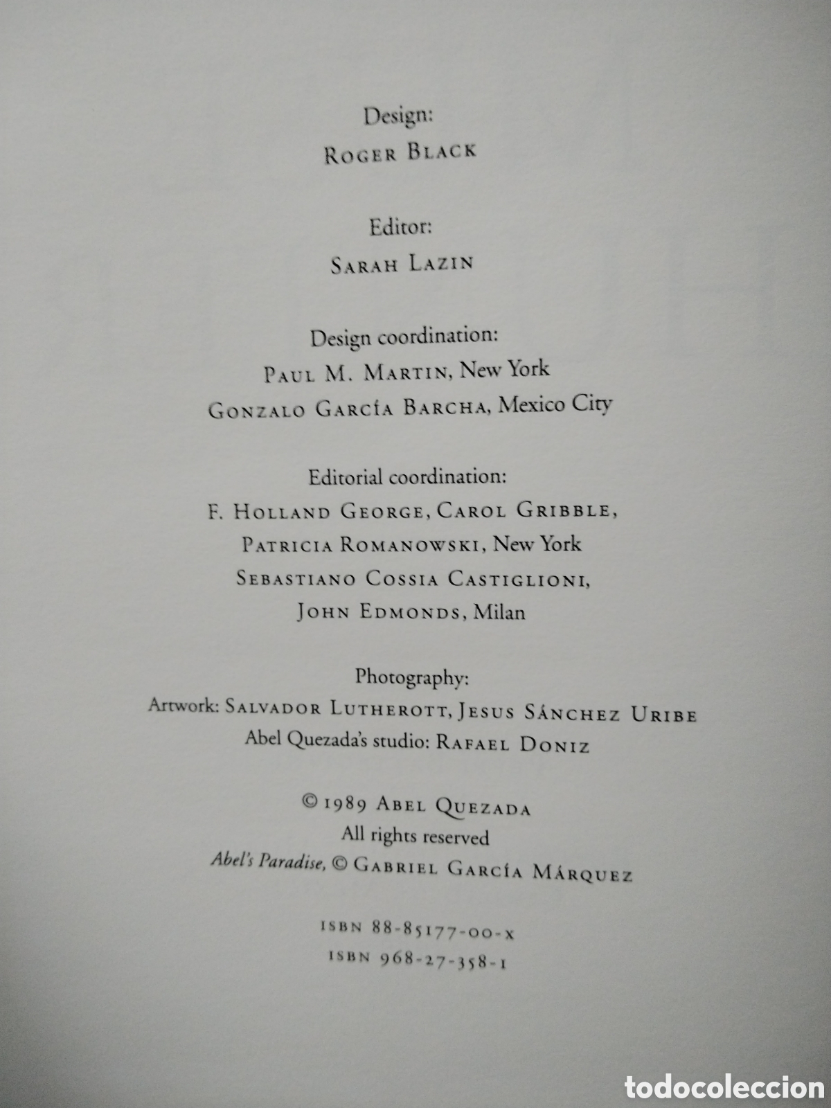 Libros de segunda mano: ABEL QUEZADA. The Muse Hunter. - Foto 5