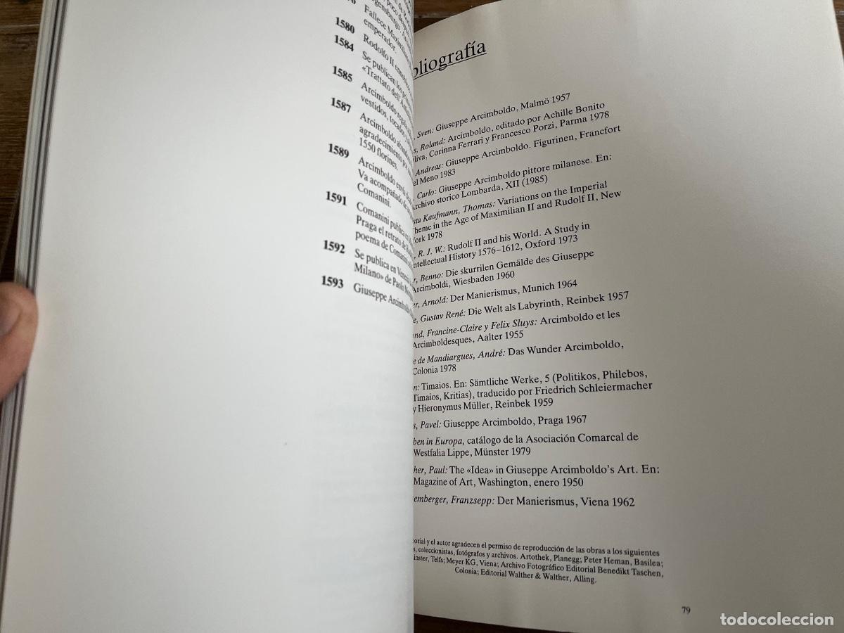 Libros de segunda mano: GIUSEPPE ARCIMBOLDO / WERNER KRIEGESKORTE / TASCHEN - Foto 5