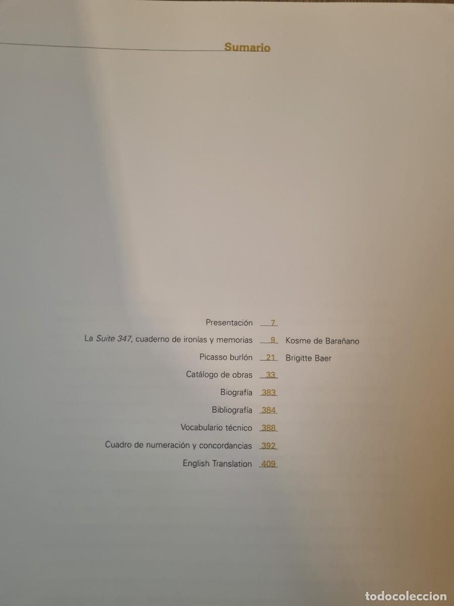 Libros de segunda mano: Picasso - Suite 347 - Libro de arte - BDC - Foto 3
