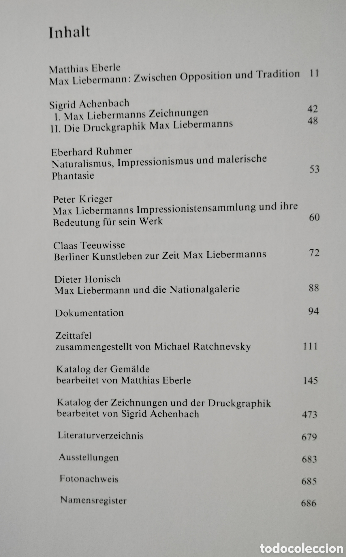 Libros de segunda mano: MAX LIEBERMANN. BERL&Iacute;N - MUNICH - Foto 2