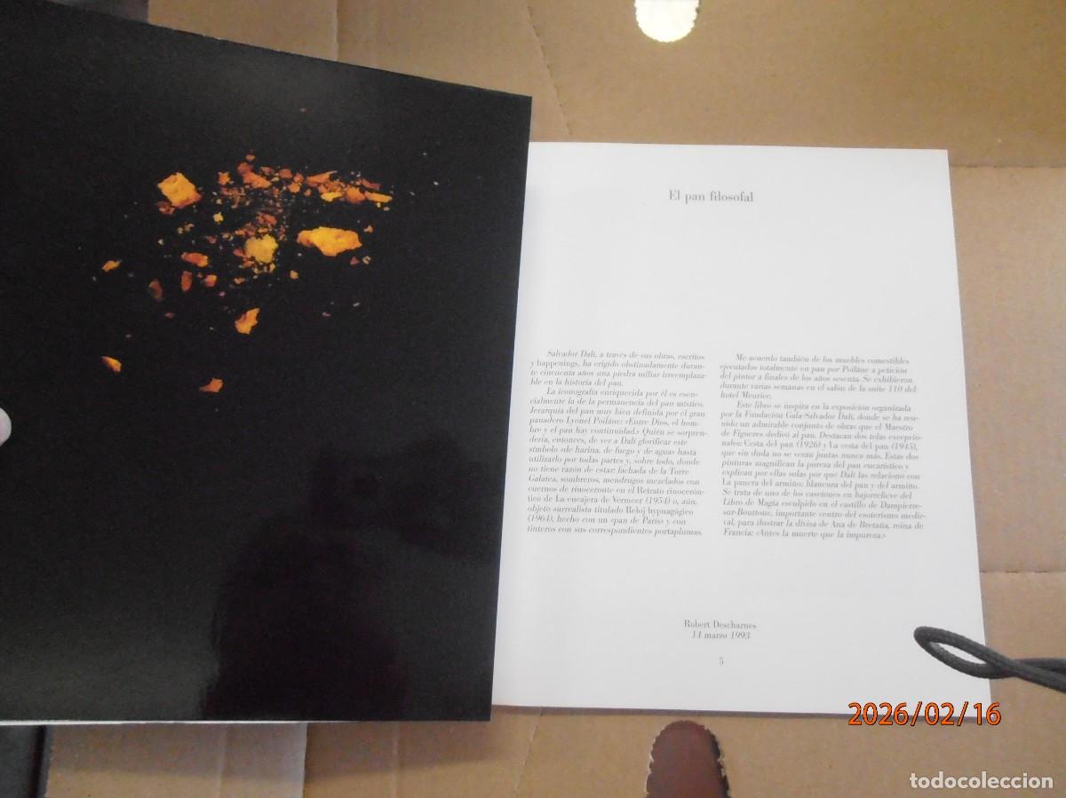 Libros de segunda mano: Dal&iacute; - El Pan Tusquets - Foto 2
