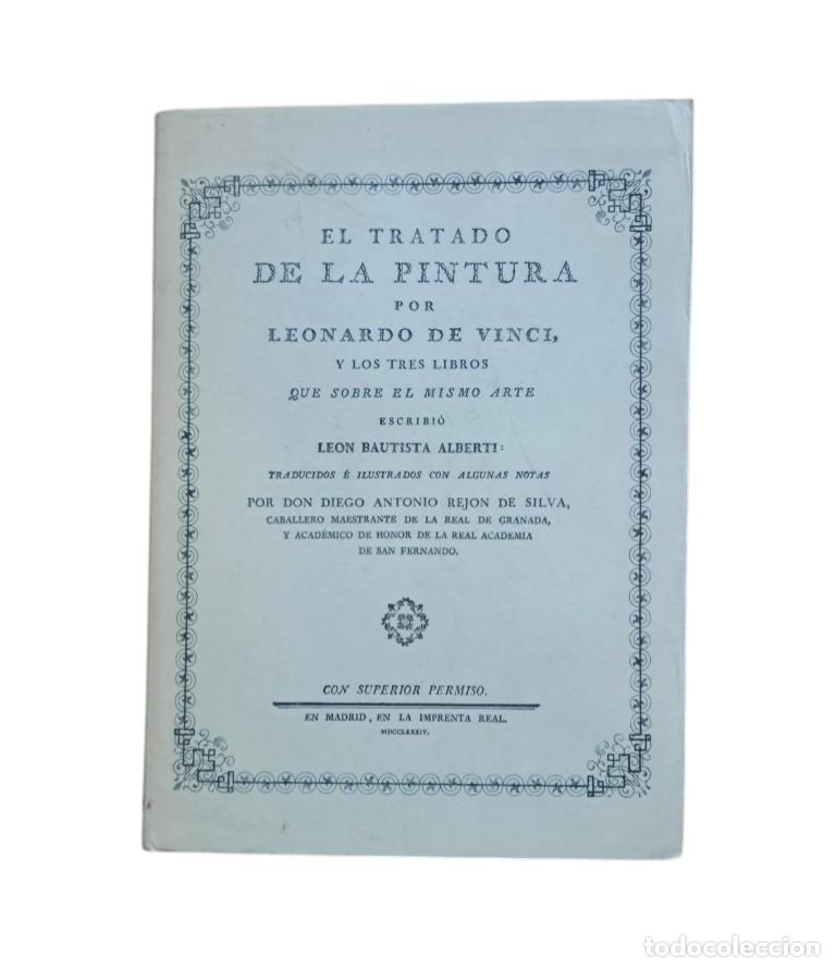 Gebrauchte B&uuml;cher: Leonardo de Vinci- EL TRATADO DE LA PINTURA & L. B. Alberti.- LOS TRES LIBROS DE LA PINTURA