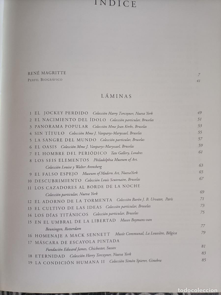 Libros de segunda mano: REN&Eacute; MAGRITTE POR A. M. HAMMACHER - Foto 2