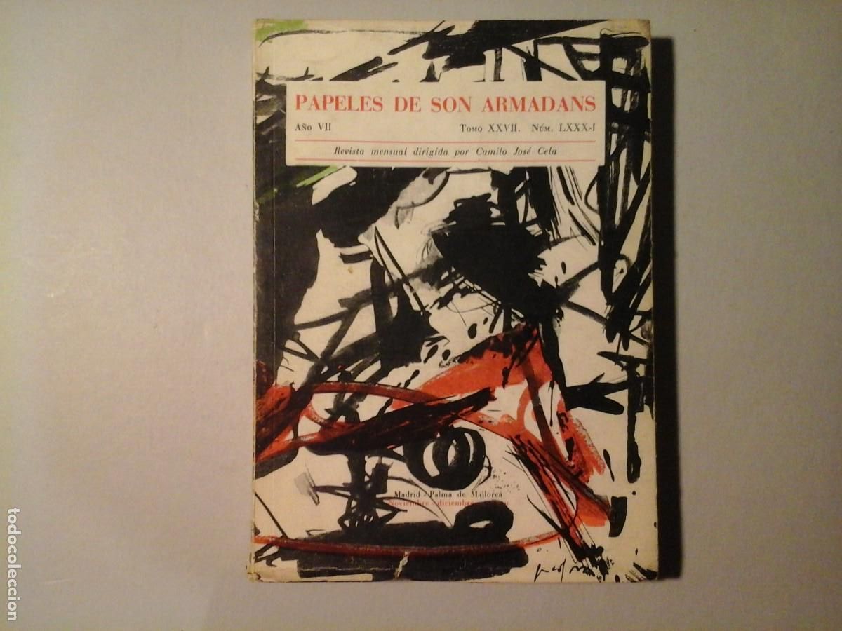 Libri di seconda mano: EMILIO VEDOVA. ESPECIAL DE PAPELES DE SON ARMADANS N&ordm; LXXX-I. PINTURA ITALIANA. VANGUARDIAS