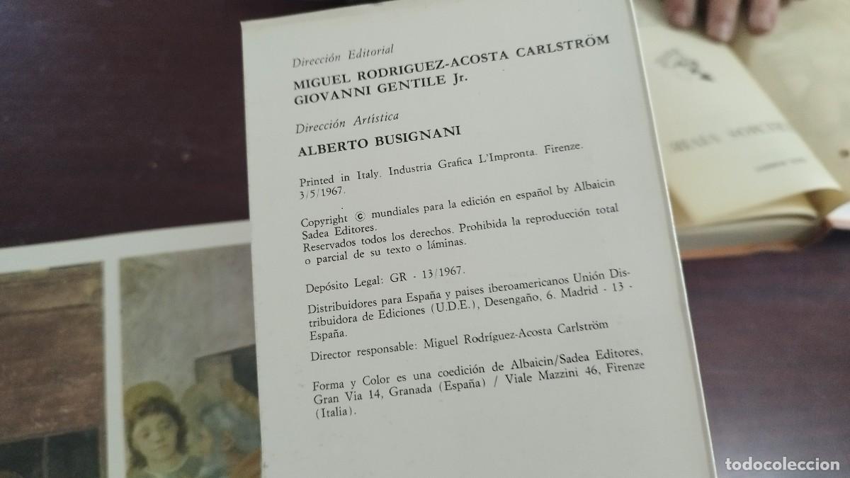 Libros de segunda mano: LA CAPILLA BRANCACCI / UGO PROCACCI / CJA 400 / ALBAICIN SADEA - Foto 6