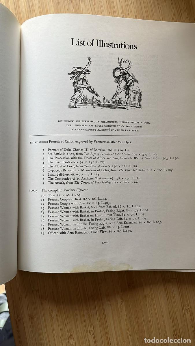 Libros de segunda mano: Callots etchings. 338 prints - Foto 2