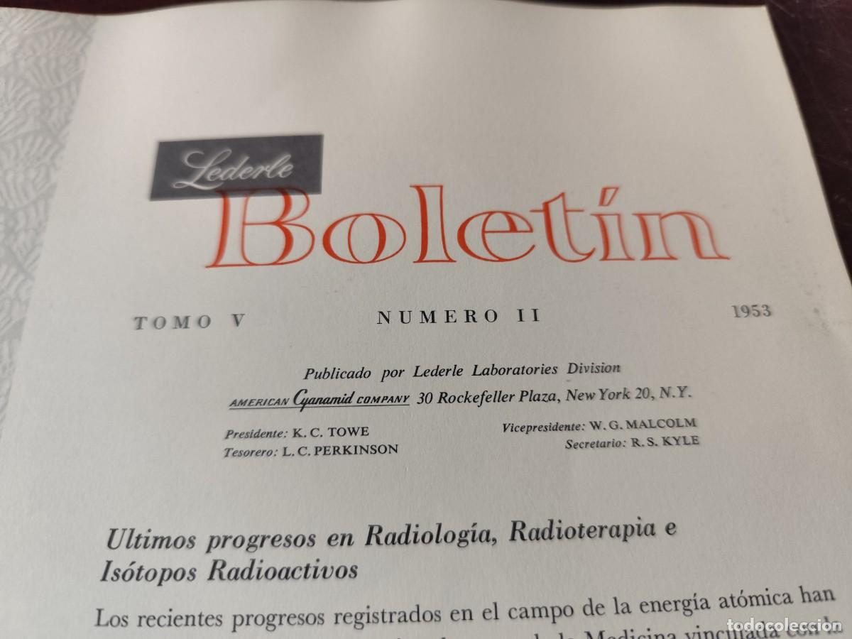 Libros de segunda mano: LEDERLE BOLETIN / VVAA / CJA 505 - Foto 5