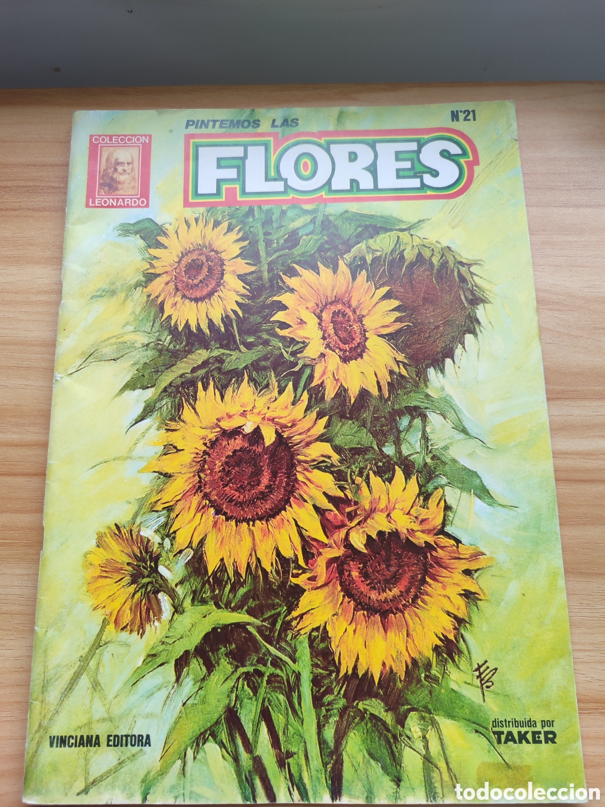 Libros de segunda mano: Pintemos las flores, Vinciana editorial, nro 21