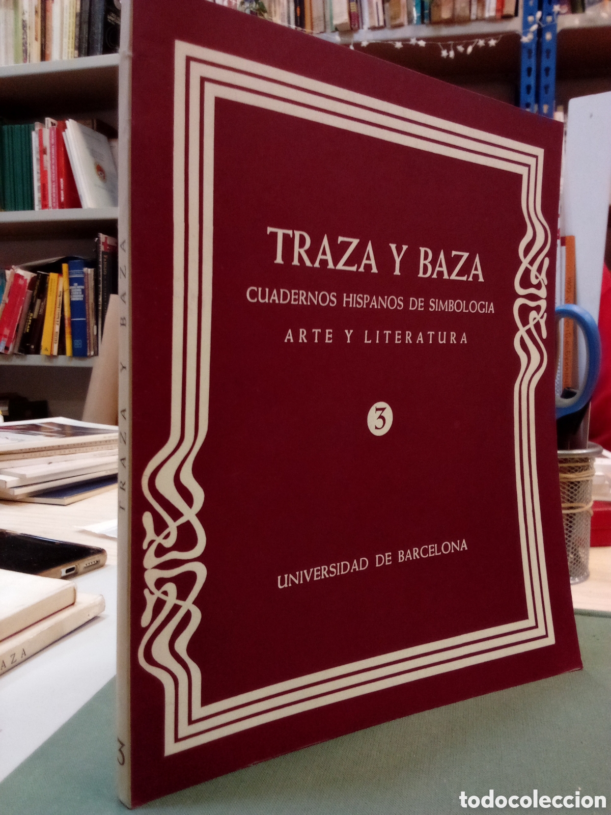 Livros em segunda m&atilde;o: Traza y baza n&deg; 3. Cuadernos hispanos de simbolog&iacute;a. Arte y literatura