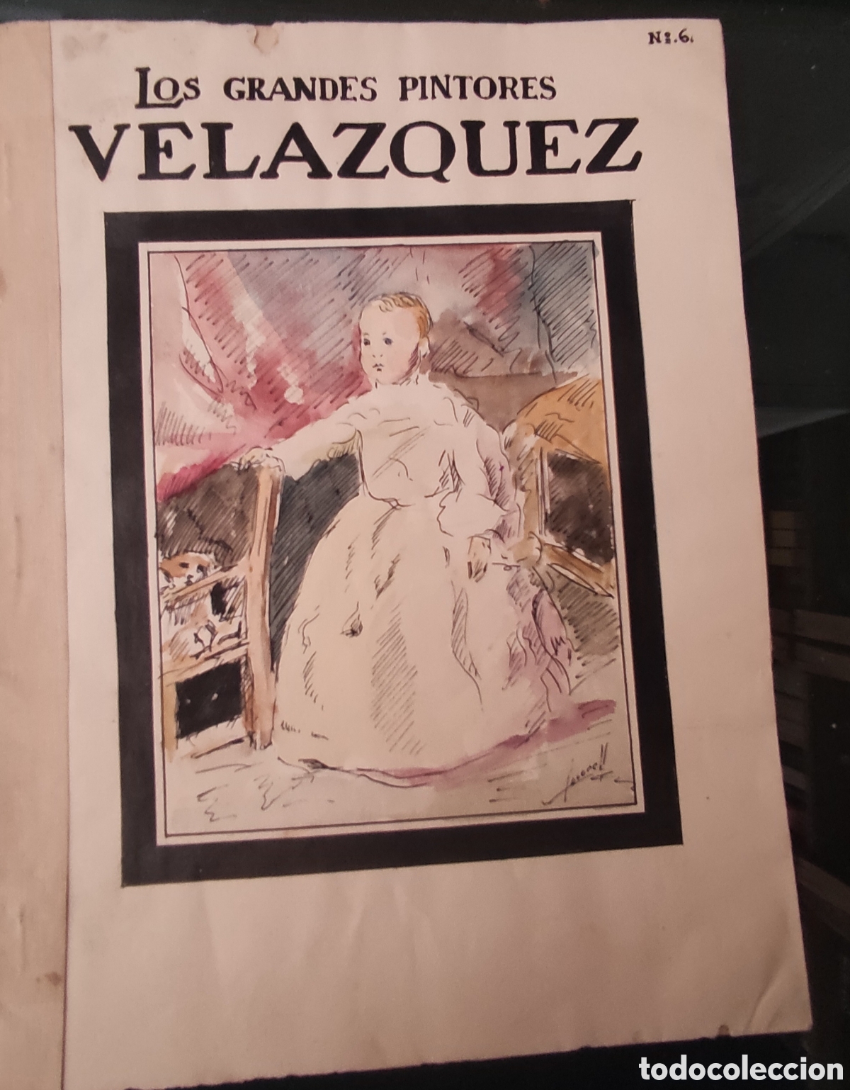 Libros de segunda mano: Los grandes pintores , Vel&aacute;zquez mecanografiafo