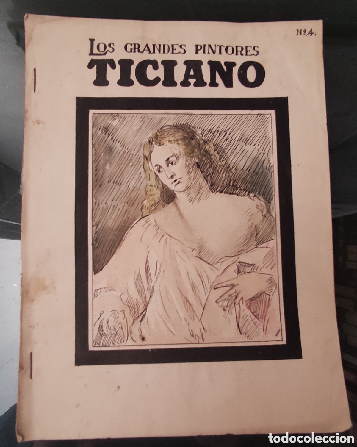 Libros de segunda mano: Los grandes pintores Ticiano, mecanografiado