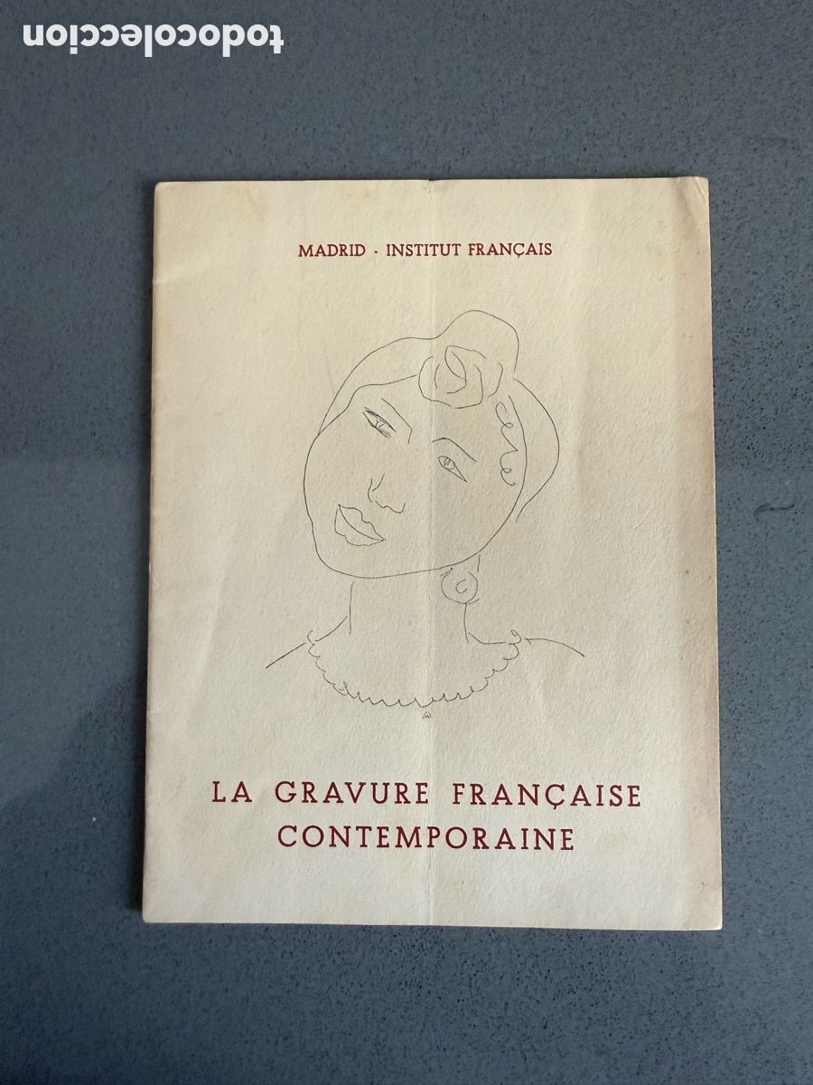 Livres d'occasion: a&ntilde;o 1953 - EL GRABADO FRANCES CONTEMPORANEO - INSITUTO FRANCES MADRID en frances V. RADOT J. ADHEMAR