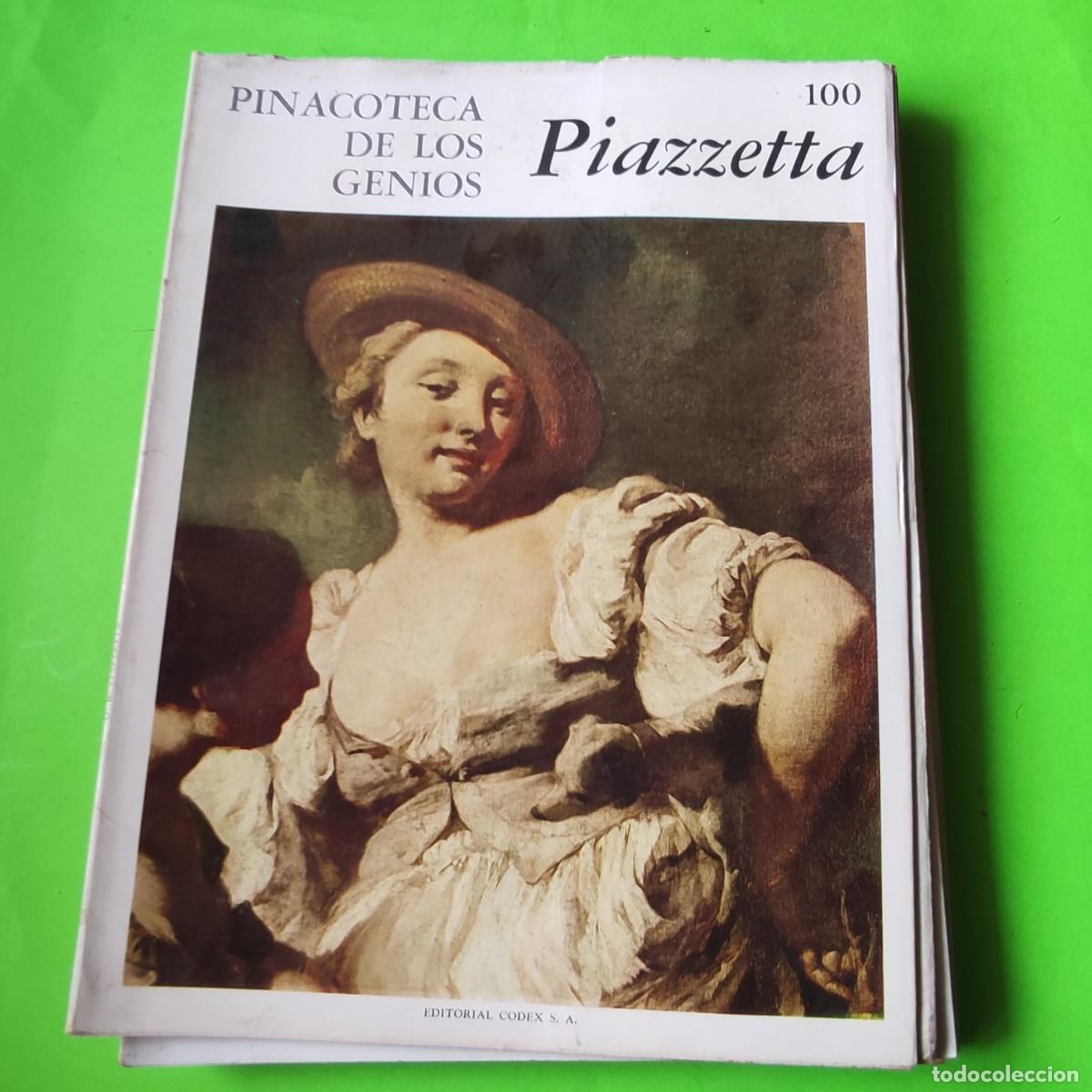 Libros de segunda mano: PINACOTECA DE LOS GENIOS 100 ** PIASSETTA ** MA - Foto 1