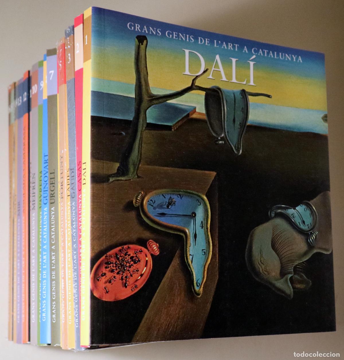 Gebrauchte B&uuml;cher: (Dal&iacute;, Gaud&iacute;, T&agrave;pies, Picasso, Nonell, etc.) - GRANS GENIS DE L'ART A CATALUNYA (16 vol - Col&middot;lecci&oacute;