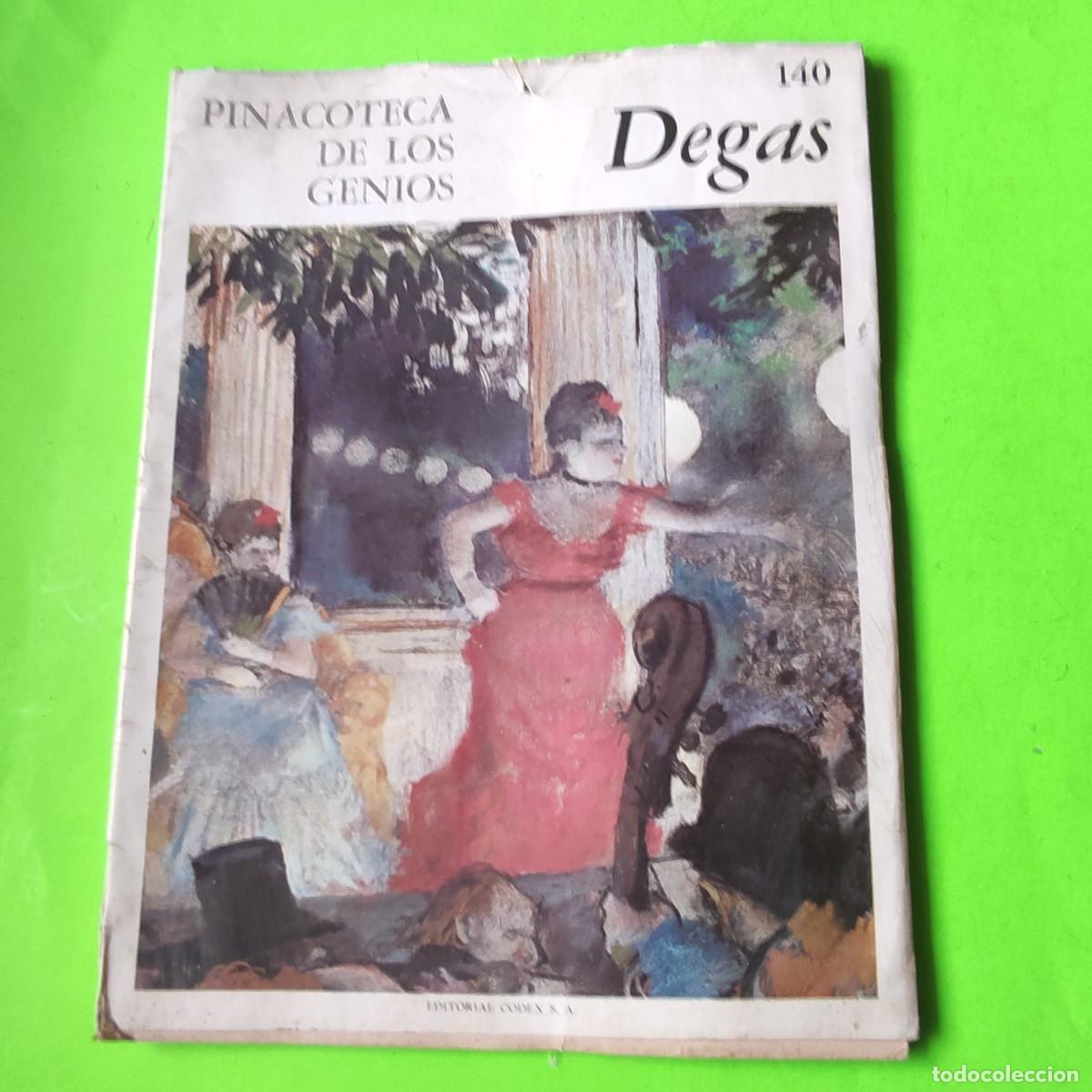 Libros de segunda mano: PINACOTECA DE LOS GENIOS 140 ** DEGAS ** MA - Foto 1