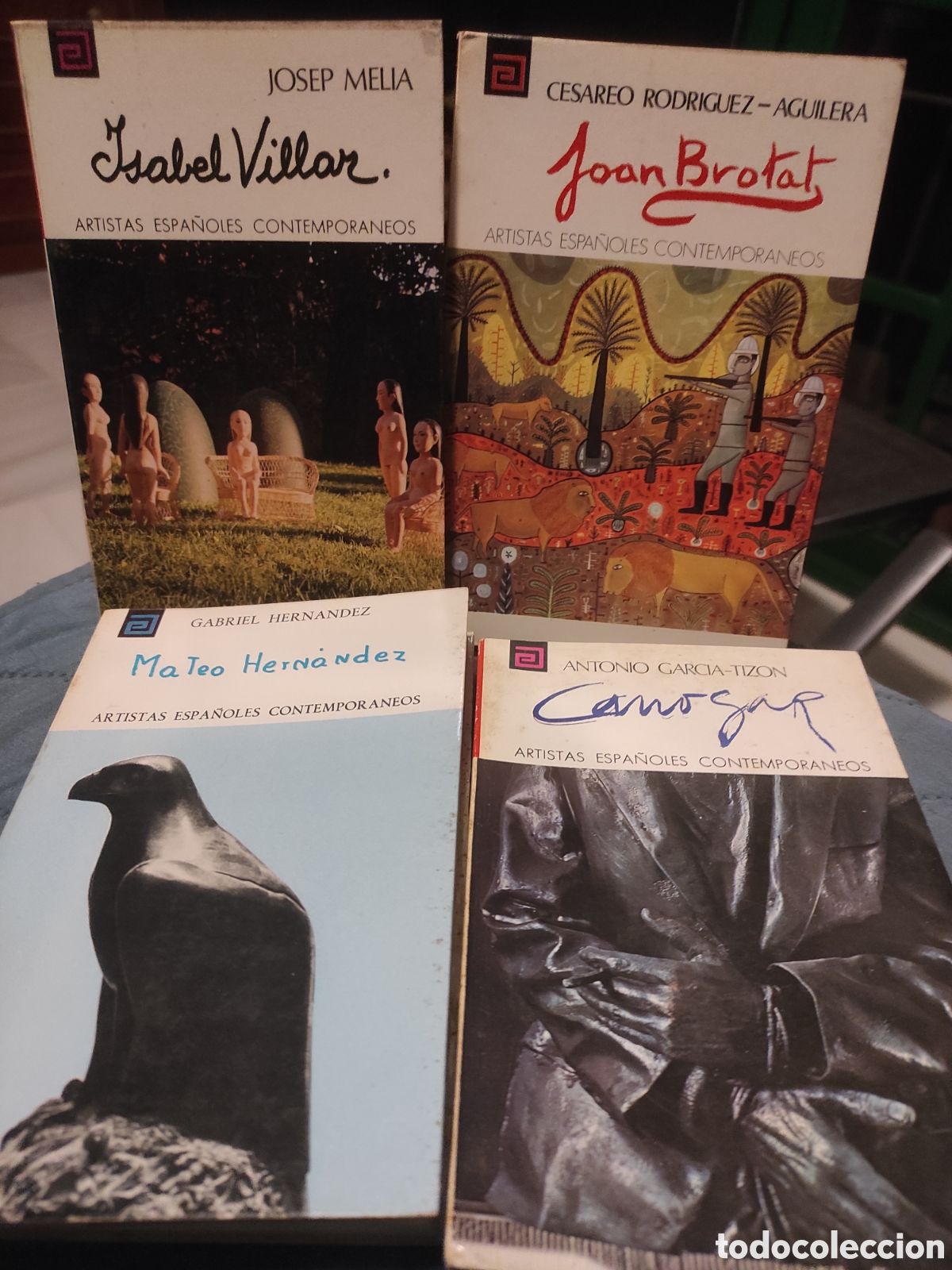 Libros de segunda mano: Colecci&oacute;n Artistas Espa&ntilde;oles Contempor&aacute;neos. Isabel Villar, Joan Brotat, (PEDIDO MINIMO 10&euro;)