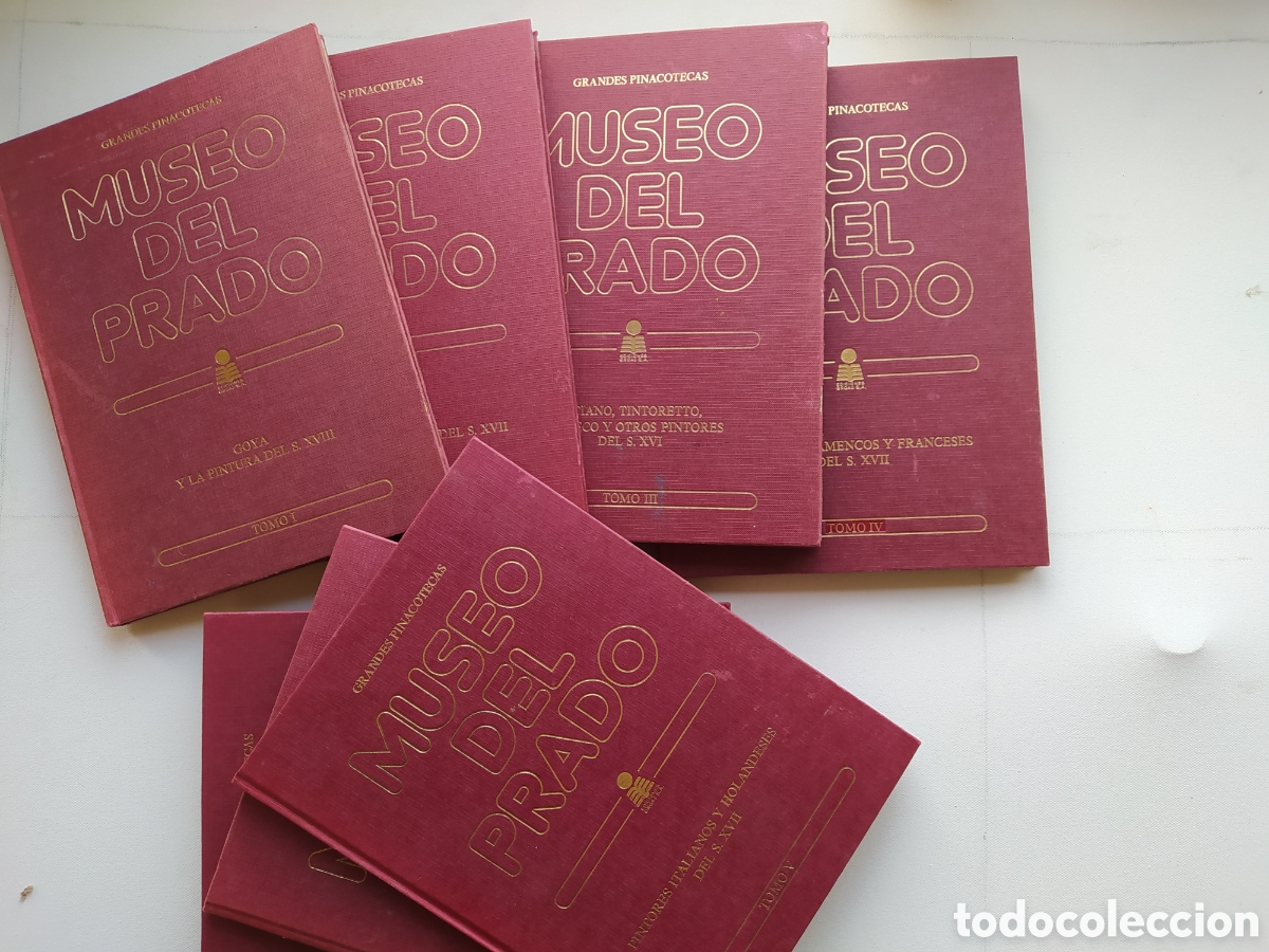 Libros de segunda mano: Colecci&oacute;n completa dedicada al **Museo del Prado**, perteneciente a la serie editorial *Grandes Pina