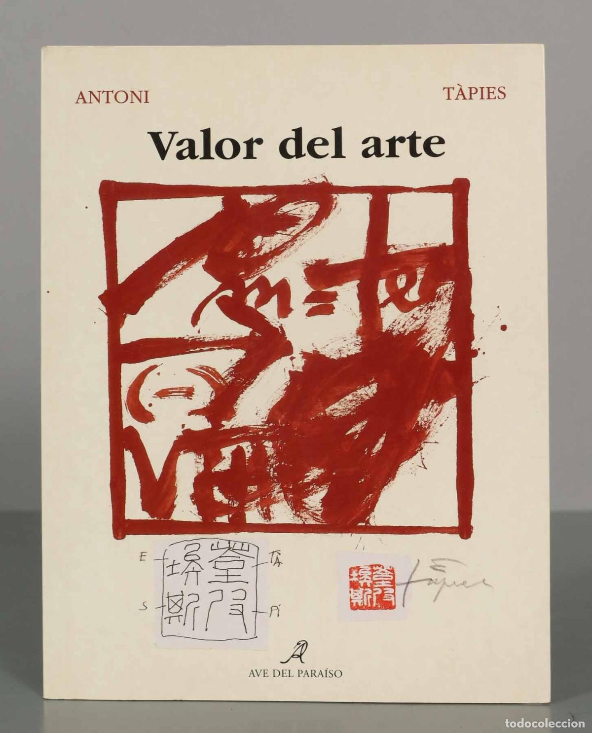 Libros de segunda mano: Valor del arte. ANTONI T&Agrave;PIES. - Foto 1
