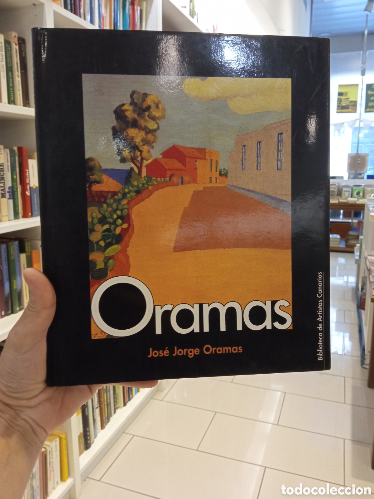 Libros de segunda mano: JORGE JOSE ORAMAS. JOSEFA JIM&Eacute;NEZ DORESTE.ARTE CANARIO. CANARIAS. PERFECTO.1991