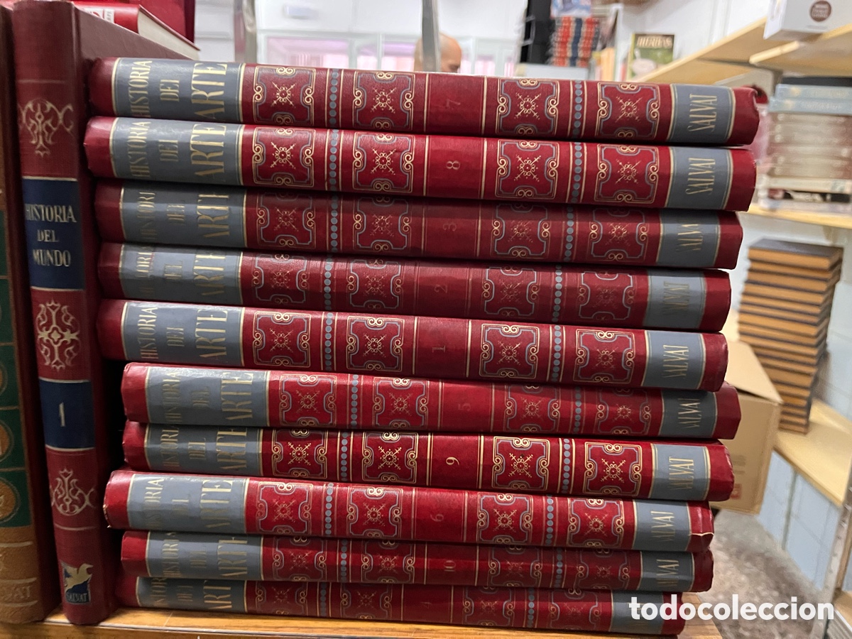 Libros de segunda mano: Enciclopedia completa historia del arte. Salvat.