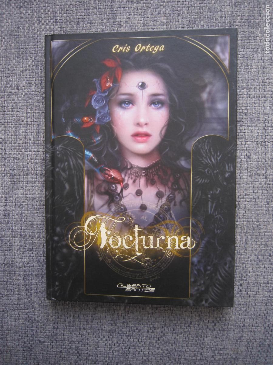 Libros de segunda mano: LIBRO ILUSTRADO A TODO COLOR - NOCTURNA (POR CRIS ORTEGA) - 2011 - EDITORIAL ALBERTO