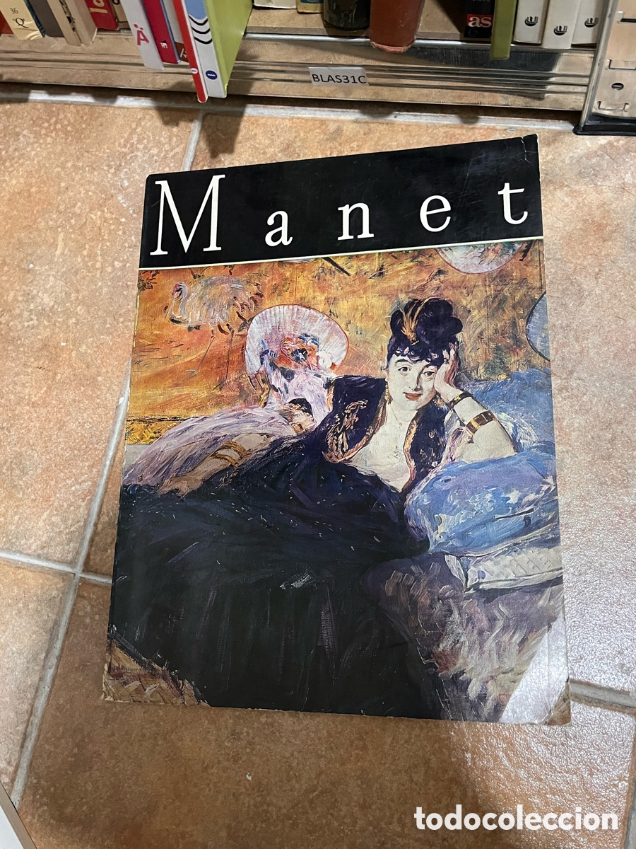 Libros de segunda mano: BLAS31C Manet - libro de arte en franc&eacute;s, formato grande
