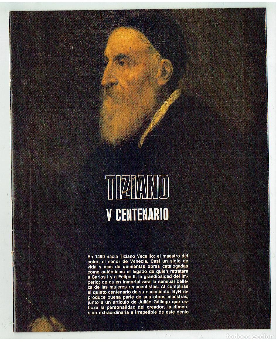 Libros de segunda mano: FASC&Iacute;CULO. TICIANO. V CENTENARIO. (B/58) - Foto 1