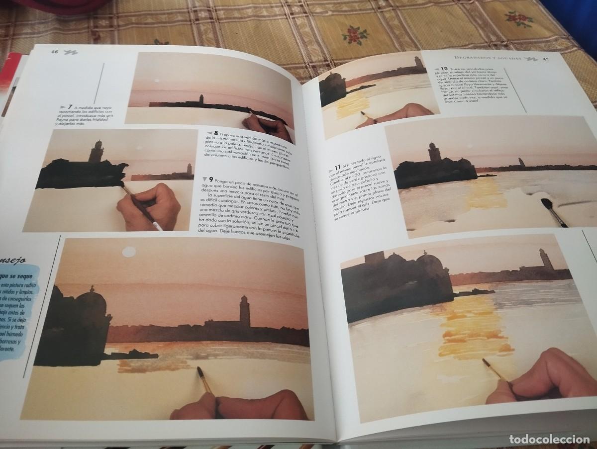 Libros de segunda mano: ACUARELA T&Eacute;CNICAS CREATIVAS EDITORIAL LIBSA 2001 - Foto 4