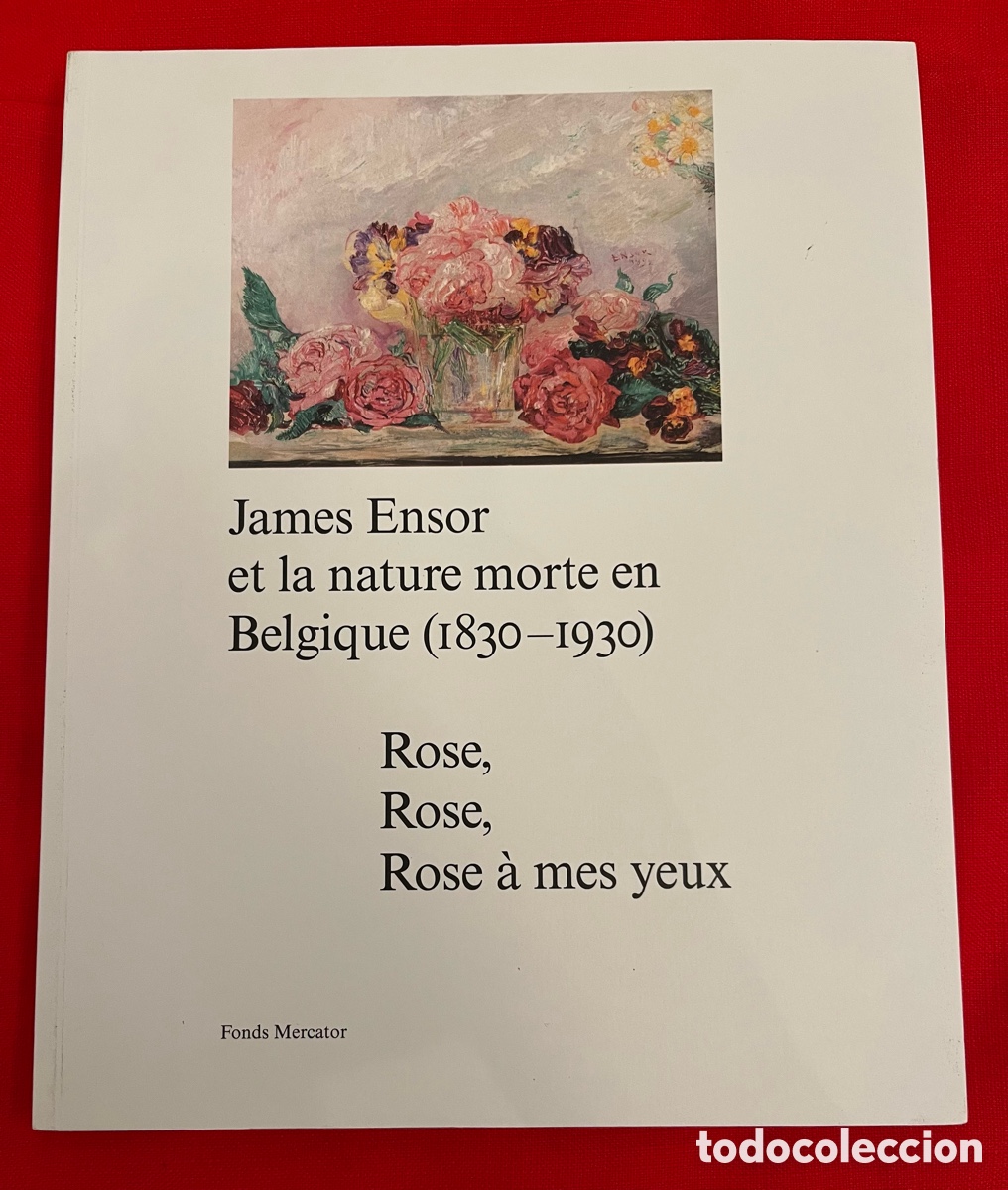 Libros de segunda mano: Libro James Ensor et la nature morte en Belgique (1830-1930)