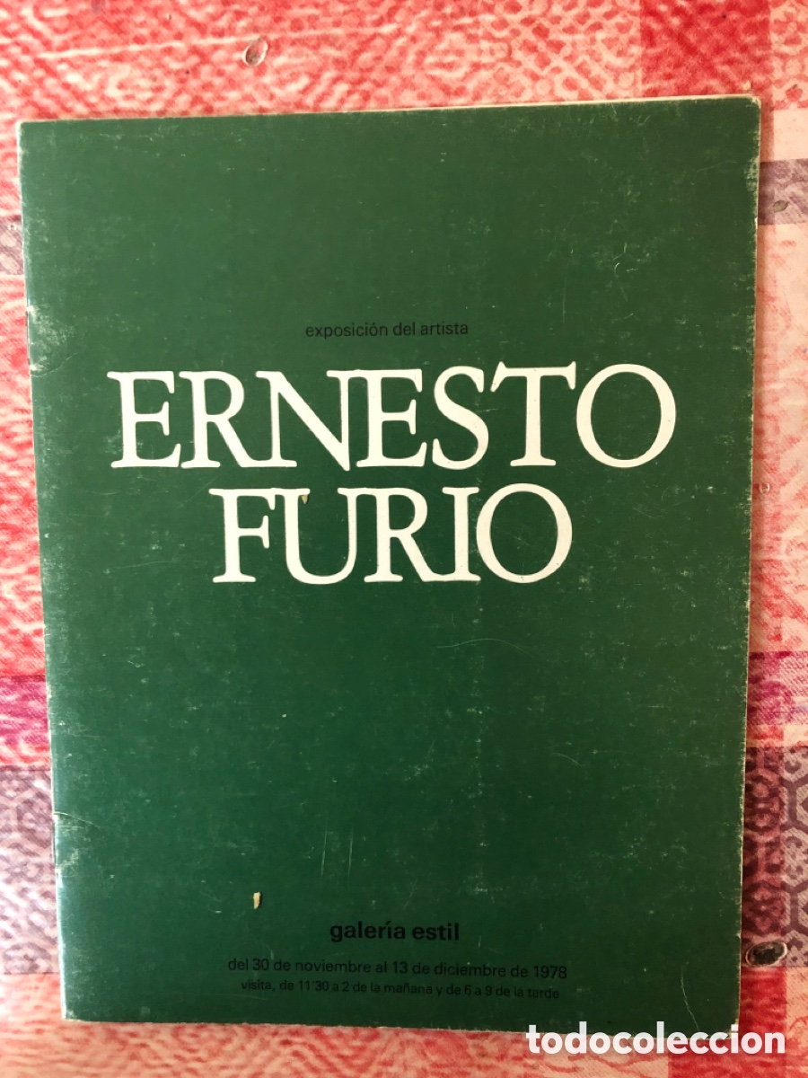 Second hand books: Cat&aacute;logo ernesto furio
