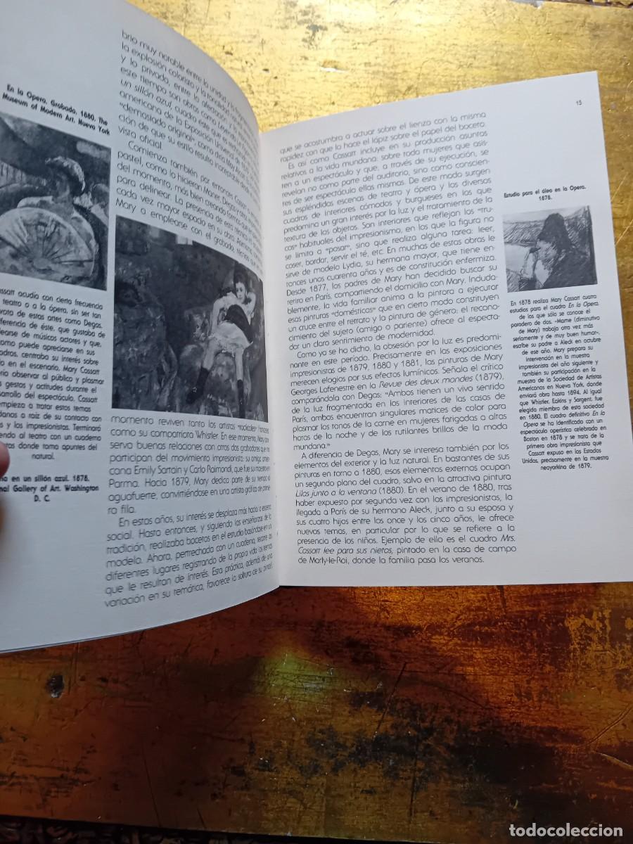 Libros de segunda mano: Cassatt Morisot a&ntilde;o 1989 - Foto 4