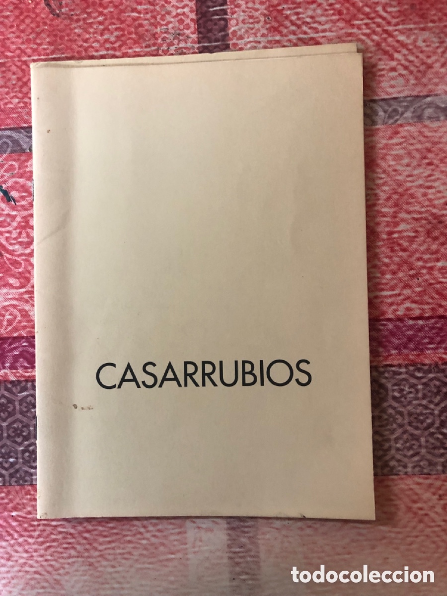 Libros de segunda mano: Cat&aacute;logo de casarrubios