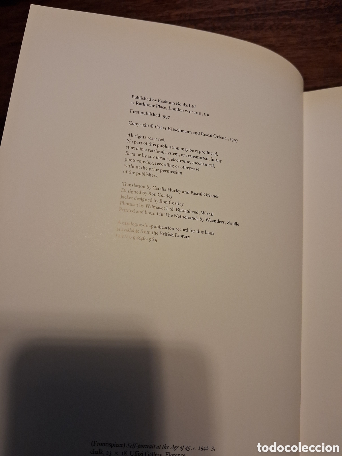 Libros de segunda mano: Hans Holbein, Oskar Batschmann;&nbsp;Pascal Griener - Foto 3