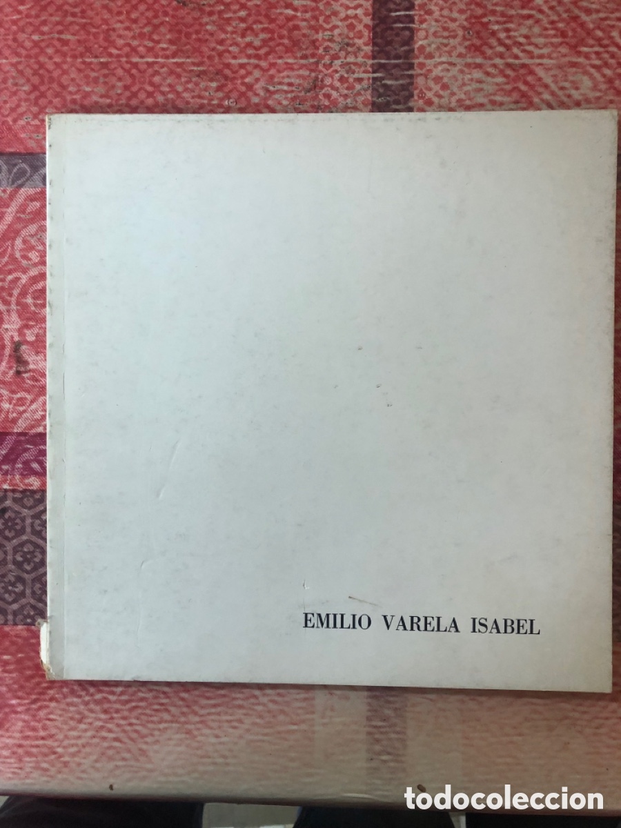 Libros de segunda mano: Cat&aacute;logo de Emilio varela Isabel