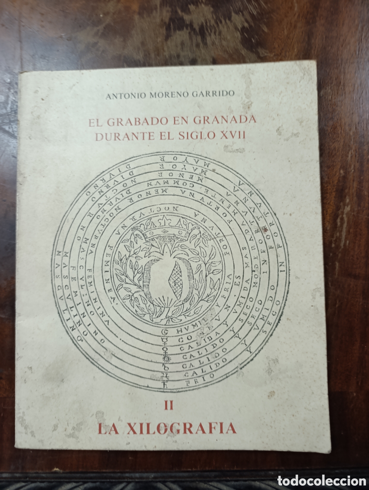 Libros de segunda mano: &Alpha;&Nu;&Tau;&Omicron;&Nu;&Iota;&Omicron; &Mu;ORENO GARRIDO EL GRABADO EN GRANADA DURANTE EL SIGLO XVII. 2 la Xilograf&iacute;a